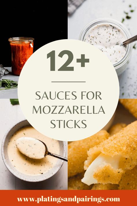 12+ BEST Dipping Sauces for Mozzarella Sticks Mozzarella Stick Dipping Sauce, Dip For Mozzarella Sticks, Cheese Stick Dipping Sauce, Dipping Sauce For Mozzarella Sticks, Mozzarella Sticks Dipping Sauce, Italian Dipping Sauce, Cheese Curd Dipping Sauce, Mozarella Sticks Recipes, Sauce For Mozzarella Sticks