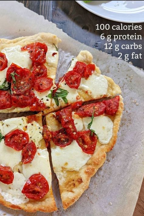 This is the easiest, quickest, no rise pizza crust. With just two ingredients, Greek yogurt and self-rising flour, you can have homemade Caprese pizza for lunch in under 20 minutes. @healthbeet