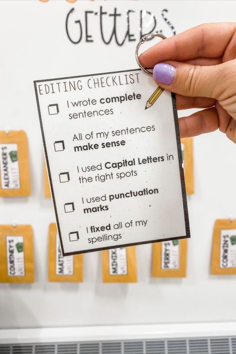 Self Editing Checklist, 5 Star Writing Checklist, Editing Checklist For 3rd Grade, Peer Review Writing Checklist, Writing Editing Checklist, Editing Checklist 2nd Grade, Writing Checklist Anchor Chart, Informative Writing Checklist, Writing Complete Sentences