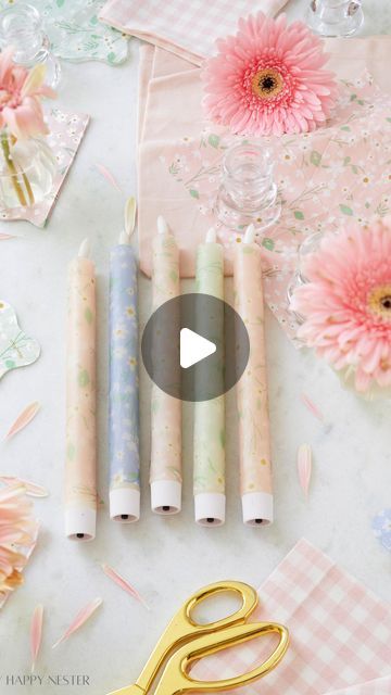 Janine Waite on Instagram: "Have you tried decorating candles with napkins?

If so, have you encountered any issues?

I made them with real tapered candles, only for them to catch fire during testing – quite the scare!

It also made me rethink the safety of covering pillars. So, I opted for waxed faux flameless candles instead, eliminating the risk of paper catching fire.

Comment “LINK” to receive the tutorial and supplies.

Today’s a chill day for me; I’m all caught up with projects. With rain pouring outside, I rushed to shoot my videos before it arrived – nothing like a deadline to keep you motivated!

Happy Thursday!

Photo: @yam_i_yam" Decorating Candles, Flameless Taper Candles, Tapered Candles, Candle Craft, Candles Crafts, Flameless Candles, Catching Fire, Happy Thursday, Taper Candles