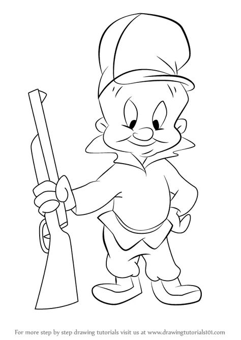 Elmer Fudd is a male fictional cartoon character from Looney Tunes. It has orange color skin. In this tutorial, we will draw Elmer Fudd from Looney Tunes. Tea Image, Bugs Drawing, Loaded Tea, Elmer Fudd, Baby Looney Tunes, Cartoon Character Tattoos, Looney Tunes Characters, Looney Tunes Cartoons, Disney Art Drawings