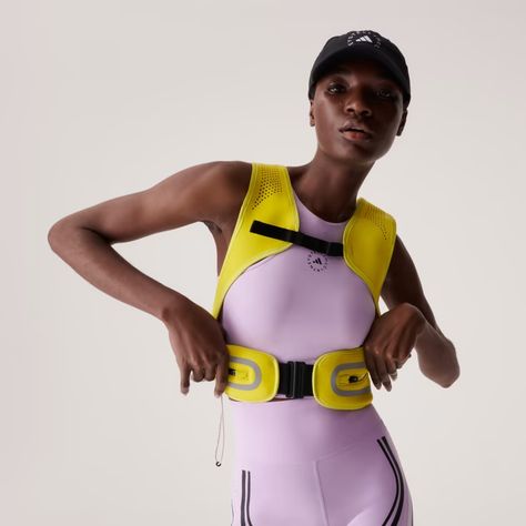 Adidas Stella Mccartney, Adidas Bags, Outdoor Vest, Running Vest, Adidas By Stella Mccartney, Adidas Shop, Stella Mccartney Adidas, Adidas Online, Sporty Style