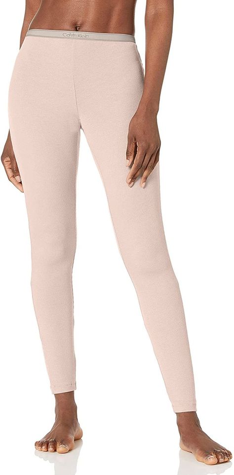 Finely ribbed in a super soft micro modal stretch blend, these Calvin Klein leggings feature a signature logo elasticated waistband. Detailed with a high rise waist, a sleek fit and banded ankles for a solid, timeless look. Calvin Klein Bras, Calvin Klein Leggings, Ribbed Leggings, Calvin Klein Woman, Signature Logo, Body Positivity, Try On, Bralette, Capri Pants