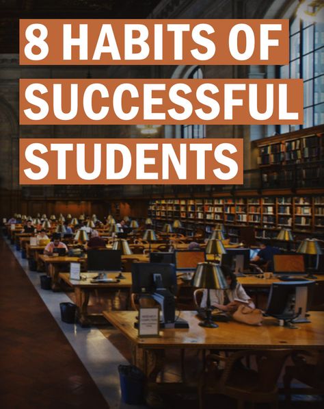 8 Habits of Highly Successful Students Career Bulletin Boards, College Bulletin Boards, College Success, School Goals, College List, Highly Effective People, Harvard Business School, Out Of Reach, Best University