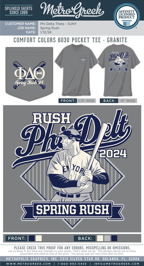 Phi Delta Theta Shirt | Lou Gehrig Shirt | Metro Greek | Fraternity Rush and Recruitment Shirts | Custom Greek Tees | Phi Delt, Phi Delta Theta, Rush Shirts, Basketball T Shirt Designs, Recruitment Shirts, Lou Gehrig, Fraternity Shirts, Basketball T Shirt, Fraternity