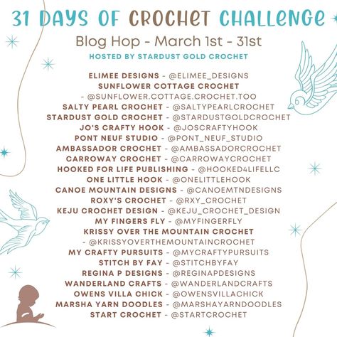 Crochet A Day Challenge, October Crochet Challenge, Monthly Crochet Challenge, Crochet Challenge 30 Day, Crochet Challenge, Crocheting Tips, Messy Bun Hat Pattern, Crochet Bralette Pattern, Messy Bun Hat Crochet