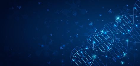 Template for science and technology concept or banner with a DNA molecules. Dna Molecule, Technology Background, Biotechnology, Science And Technology, Vector Art, Art Images, Template Design, Science, For Free