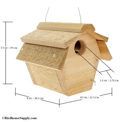 Bird House Plans Free, Birdhouse Projects, Wren House, Bird Feeder Plans, Homemade Bird Houses, Bird Houses Ideas Diy, Bird House Feeder, Wooden Bird Houses, Bird House Plans