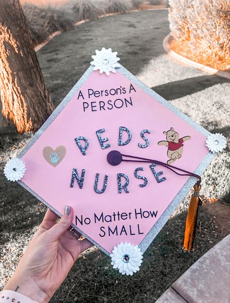 Nursing School Graduation Cap Pediatrics, Pediatrics Graduation Cap, Peds Nursing Graduation Cap, Nicu Nurse Cap Graduation, Nurse Grad Cap Decoration, Peds Nurse Grad Cap, Pediatric Graduation Cap, Pediatric Nurse Grad Cap, Nicu Nurse Grad Cap