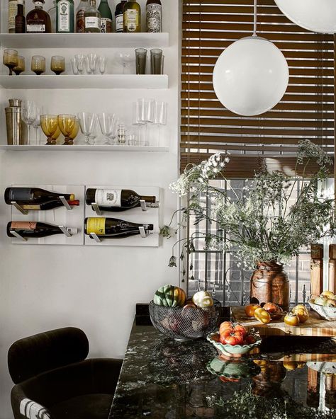 Contemporary wine racks