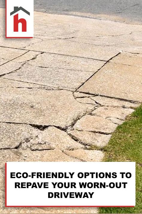 It's essential to maintain and repair your driveway regularly. Unfortunately, however, fixing these issues with traditional solutions can take a toll on the environment. #homeimprovement #environment #home Driveway Materials, Driveway Repair, Asphalt Driveway, Handyman Projects, Paver Driveway, Natural Stone Pavers, Homeowners Association, Water Supply, Natural Environment