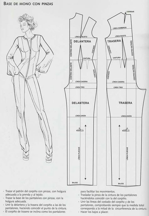 Pola Jumpsuit, Como Fazer Short, Happy Outfit, Pattern Drafting Tutorials, Jumpsuit Pattern Sewing, Clothing Pattern Design, Trousers Pattern, Swimwear Pattern, Sewing Pants