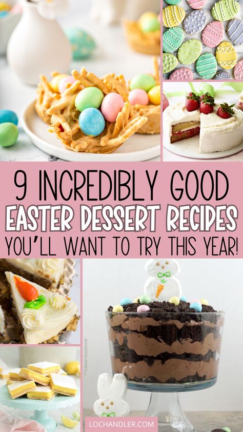 Explore a delectable array of Easter dessert recipes in our latest blog post! From rich chocolate Easter desserts to festive Easter egg treats, discover easy and delicious Easter themed desserts perfect for your Easter potluck. Easy Chocolate Easter Desserts, Chocolate Easter Desserts, Easter Desserts Chocolate, Fancy Easter Desserts, Easter Themed Desserts, Easter Potluck, Easter Egg Sugar Cookies, Easter Egg Treats, Yummy Easter Desserts