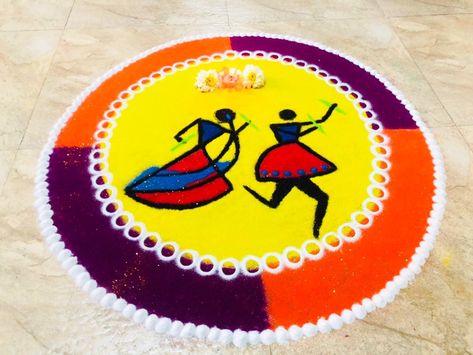 #navratrispecial #navratrirangoli #rangoli #rangolidesigns #art #creative Navratri Rangoli Designs Latest, Navratri Painting Ideas, Dasara Rangoli Designs, Navratri Painting, Dasara Rangoli, Cartoons Rangoli Design, Sia Songs, Cartoons Rangoli, Navratri Rangoli