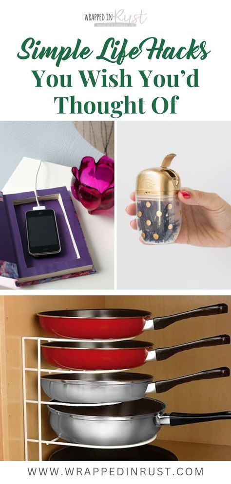 These simple life hacks will make your life easier! These useful life hacks are ones you can use to organize your every day life. These useful tips include organizing, cleaning, and DIY solutions. Perfect for anyone looking to simplify their life and save time with these creative ideas! Simple Life Hacks Mind Blown, Useful Life Hacks Videos, Everyday Hacks Diy, Home Hacks Diy Organizing Ideas, Tips And Tricks For Life, Diy Home Hacks, House Hacks Diy, Life Hacks Videos, 27 Life Hacks