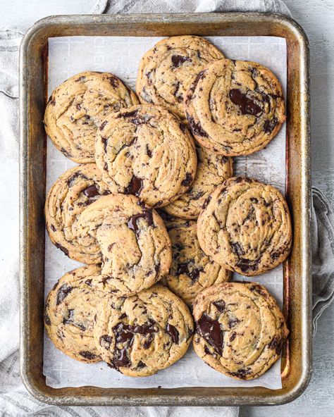 Small Batch Chocolate Chip Cookies, Batch Baking, European Butter, Kek Lapis, Perfect Cookies, Big Cookie, Chocolate Wafers, Chocolate Chunk, Chocolate Chunk Cookies