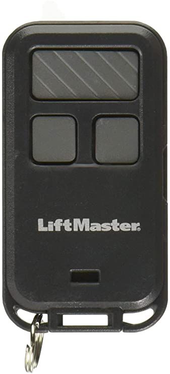 LiftMaster 890max Mini Key Chain Garage Door Opener Remote, 2.5" Long x 1.25" Wide x 1/2" Thick, Black with Gray Buttons Garage Door Lights, Liftmaster Garage Door Opener, Garage Door Company, Garage Door Opener Remote, Garage Door Remote Control, Door Company, Garage Door Opener, Changing Wall Color, Door Opener