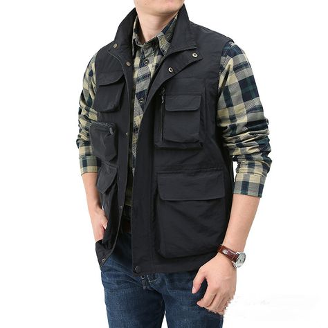 Mens vest coat