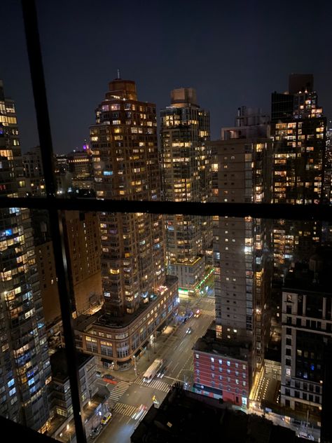 At Night, The City, York City, New York City, Apartment, New York