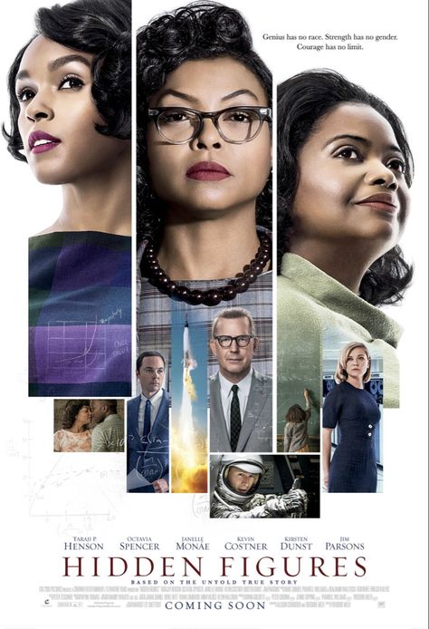 2016 (Al Harrison) Octavia Spencer, John Glenn, Katherine Johnson, Mahershala Ali, Edward Norton, Jim Parsons, Hidden Figures, Whirlpool Galaxy, Women Working