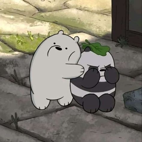 We Bare Bears Ice Bear, Bare Bears Ice Bear, Bear Tumblr, Ice Bear We Bare Bears, Studio Ghibli Background, We Bare Bears Wallpapers, Best Friends Cartoon, Ice Bear, Spongebob Funny