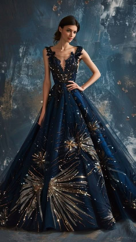 Starfall Ball, Fantasy Ball, Black Gowns, Night Court, Fantasy Dresses, Fantasy Gowns, Fairytale Dress, Princess Dresses, Dream Dresses