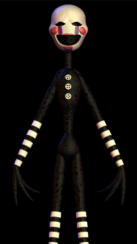 It's the marionette!!! Marionette Fnaf, Sasuke Uchiha Sharingan, Freddy 2, Fnaf Cosplay, The Marionette, Fnaf 2, Fnaf Sl, The Puppet, Fnaf Movie