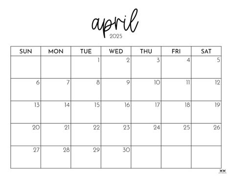 Choose from 107 different April 2025 monthly calendars perfect for planning for Easter, spring, and so much more! 100% FREE! Print from home! Dog Days Of Summer, Monthly Calendars, Free Print, 2024 Calendar, Calendar Printables, Monthly Calendar, Board Ideas, Easter Spring, Dog Days