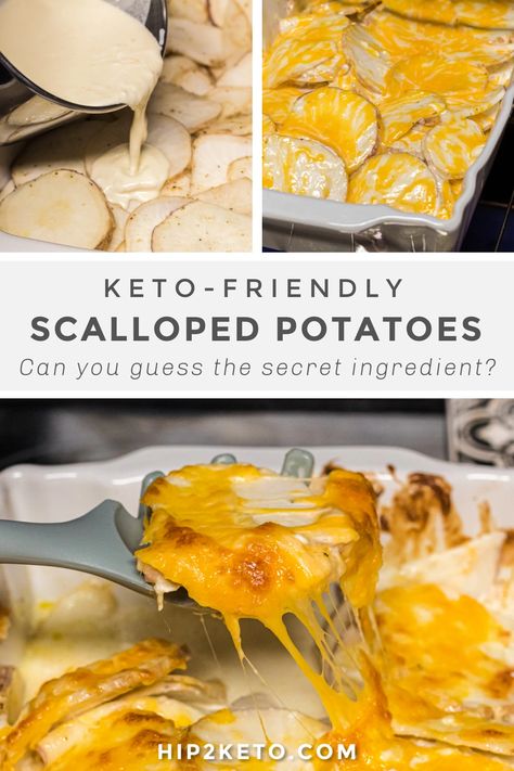 Keto Scalloped Potatoes, Easter Sides, Easter Dishes, Boiled Egg Diet Plan, Boiled Egg Diet, Low Carb Sides, Low Carb Side Dishes, Keto Side Dishes, Egg Diet