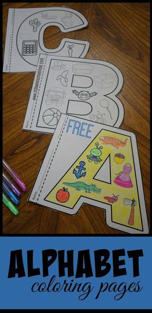 Letter Work Preschool, Preschool Learning Alphabet, Pre K Letter F Activities, Abc Write The Room Kindergarten, Teaching Abcs Preschool Free Printable, Abc Preschool Crafts, Learn Abc Preschool, Color Alphabet Letters, Letter Of The Alphabet Free Printables