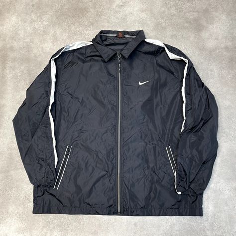 New! Nike Track Jacket Mens Small Swoosh 90s Full Zip Vintage Windbreaker, Black XL was just added to eBay. Check it out! #eBay #eBaySeller Vintage Nike Jacket, Windbreaker Vintage, Nike Track Jacket, Nike Windbreaker, Vintage Windbreaker, Track Jacket, New Nike, Track Jackets, Vintage Nike