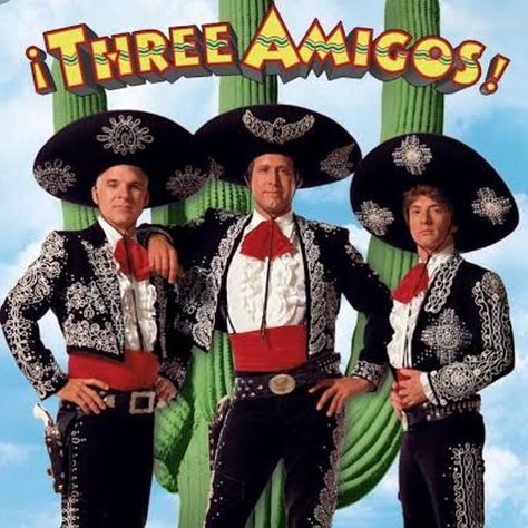 80's Movies, Three Amigos, Cheap Costumes, Randy Newman, Martin Short, I Love Cinema, Steve Martin, Chevy Chase, 80s Movies