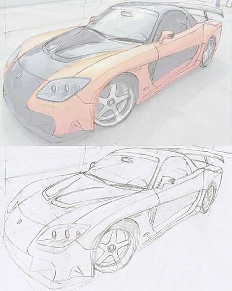 Motor Marvels Board: Pinning the Pinnacle of Auto Engineering Mazda Rx7 Veilside, Maradona Football, Car Drawing Pencil, Rolls Royce Car, Royce Car, Cars Art, Chip Foose, Tools Drawing, Perspective Drawing Architecture