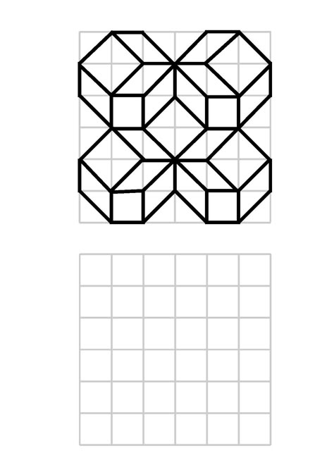 Symmetry Worksheets, Math Patterns, Graph Paper Designs, Simple Geometric Designs, Kids Worksheets Preschool, Pixel Drawing, Geometric Pattern Art, Graph Paper Art, Art Worksheets