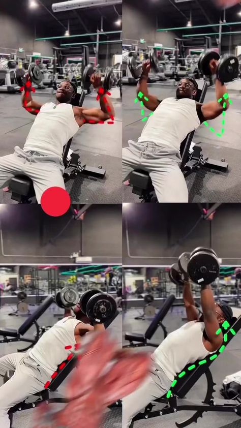 How to do an incline dumbbell press, this video shows the wrong vs correct form to follow #fitness #gym #gymtips #bodybuilding #chest | Jeremy kakoko | DVRST · Close Eyes Incline Dumbbell Press, Close Eyes, Dumbbell Press, Gym Tips, Workout Tips, Fitness Gym, Fitness Tips, Bodybuilding, Gym