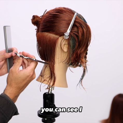 French Bob Haircut Tutorial | hairstyle, bob cut, tutorial | The French Bob might be just what you've been looking for | By Matt Beck Diy French Bob Haircut, French Bob Tutorial, Bob Cut Tutorial, French Bob Haircut, Bob Haircut Tutorial, Hairstyle Bob, French Bob, Haircut Tutorial, Short Hair Tutorial