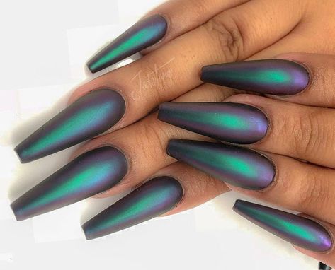 Unghie Sfumate, Lovely Nails, Mermaid Nails, Prom Nails, Fabulous Nails, Coffin Nails Designs, Beautiful Nail Art, Cool Nail Designs, Nail Polishes