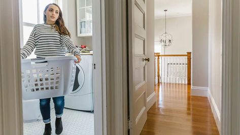 Planning to relocate your laundry room in your home? Consider these eight crucial factors before you decide to move your washer and dryer upstairs. Move Washer And Dryer, Laundry Room Upstairs, Lost Skills, Photography Activities, Ventless Dryer, Intimate Portrait, Laundry Room Doors, Lifestyle Shoot, Lifestyle Images