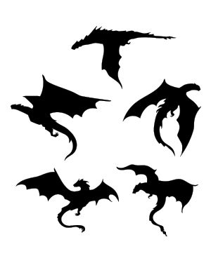 Free Clip Art | Page 10 Dragon Shilloute, Dragon Sillouttes Tattoo, Dragon Silhouette Painting, Clip Art Dragon, Cool Drawings Of Dragons, Dragon Art Flying, Simple Dragon Silhouette, Dragon Sillouhette, Dragon Sillouttes