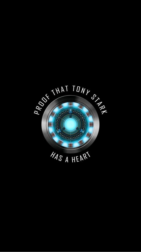 “proof that tony stark has a heart” wallpaper with arc reactor blue/black marvel iron man Dc Comics Lockscreen, A Heart Wallpaper, Tony Stark Has A Heart, Tony Stark Wallpaper, Iron Man Logo, Iron Man Pictures, Iron Man Arc Reactor, Marvel Phone Wallpaper, Marvel Wallpaper Hd