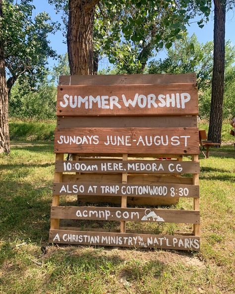 summer worship camp sign makeshift Church Camp Aesthetic, Summer Camp Vibes, Psalm 27 4, Camp Aesthetic, Filler Pics, Christian Youth, Worship Night, Summer Fest, Youth Camp