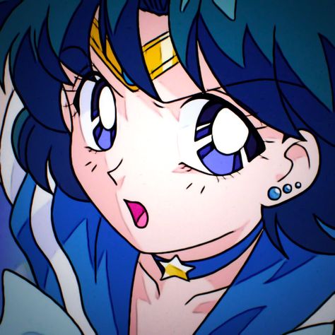 Sailor Moon Pfp Mercury, Salior Moon Icon, Ami Mizuno Icon, Sailor Jupiter Pfp, Sailor Mercury Pfp, Sailor Mercury Icon, Sailor Moon Ami, Sailor Moon Mercury, Ami Mizuno