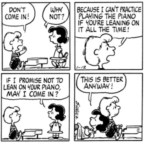 Schroeder Peanuts, Schroeder And Lucy, Lucy And Schroeder, Peanuts Snoopy Comics, Charlie Brown Comics, I Got A Rock, Woodstock Snoopy, Snoopy Comics, Lucy Van Pelt