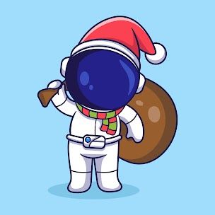 Christmas Astronaut, Astronaut Images, Astronaut Cartoon, Astronaut Wallpaper, Astronaut Art, Doodle Art Drawing, Space Aliens, Class Decoration, Christmas Cartoons