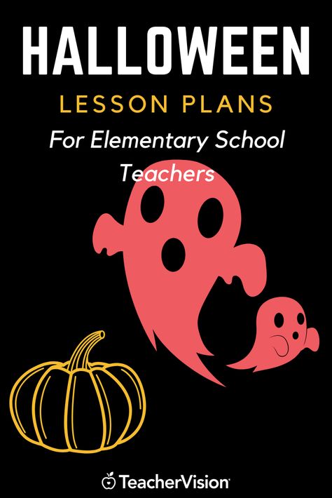 Looking for fun Halloween lesson plans and activities for elementary aged kids? The following ideas for Halloween lessons use easy-to-find materials, and most of them don't take more than an hour. #Halloween #elementary #lessonplans Halloween Lesson Plans Elementary, Halloween Elementary, Halloween Lesson Plans, Halloween Teaching, Stem Activities Preschool, Creative Writing Lesson, Halloween Lesson, Preschool Stem, October Activities