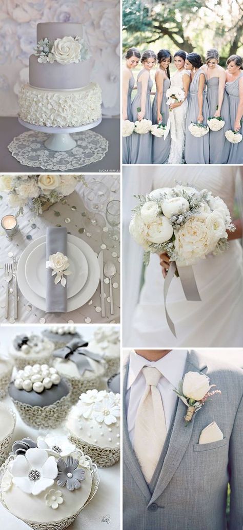 ¿Todavía no sabes qué color elegir como tema de tu boda? ¿Qué tal el gris? El gris es un color refrescante y relajado que es muy popular esta temporada! Grey Wedding Theme, Wedding Theme Colors, Neutral Wedding, Gray Weddings, Wedding Goals, Kids Corner, Wedding Color, Pearl Wedding, Theme Ideas