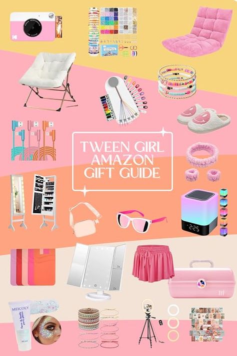 Katie Roberts's Amazon Page Best Gifts For Girls 10-12, 12 Year Girl Gift Ideas, Teen Christmas Basket Ideas, Preteen Girl Gift Ideas Christmas, Best Christmas Gifts For Girls 8-10, Christmas Gifts For Preteen Girls Ideas, Preteen Gifts Girls, Birthday Gifts For Girls 10-12, Gifts For Girls 10-12