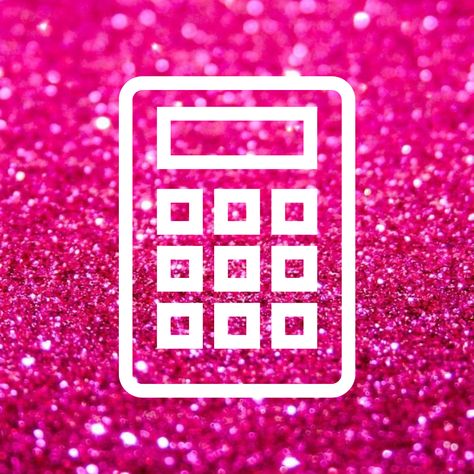 Pink Glitter Icons, Aesthetic Pink Glitter, 2008 Aesthetic, Icon For Iphone, Aesthetic Hot Pink, Iphone Icon Packs, Ipad Widgets, Hot Pink Glitter, Iphone Theme