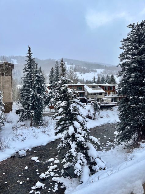 Vail Colorado Winter Aesthetic, Vail Colorado Winter, Colorado Vail, Colorado Christmas, Colorado Winter, Vacation Goals, Vail Colorado, Beaver Creek, December 23