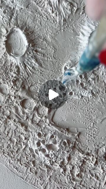 artist Yuliia Kiselova on Instagram: "The moon with texture paste.   🙌🏻 I’m still on a quest to find my all-purpose and best texture blend, and it takes time and desire.   #art #artist #artworks #texturepainting #texturemoon #moonpainting #moonlight #moonart #texturing #Putty, relief, bas-relief, cosmos , space, painting, decor, ideas" Moon Painting With Texture, Moon Texture Painting, Texture Paste Art Ideas, Moon Texture Art, Painting Decor Ideas, Textured Painting Ideas, Putty Art, Moon Texture, Cosmos Space